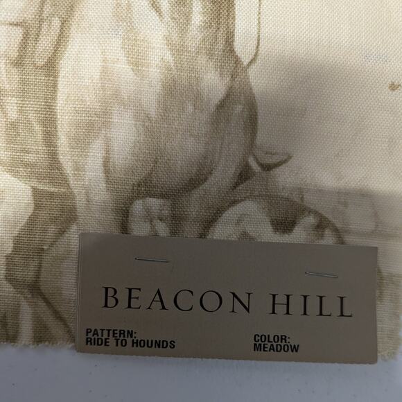 Beacon Hill Ride To Hounds Linen Cotton Blend Meadow Made in Italy - Picture 3 of 5